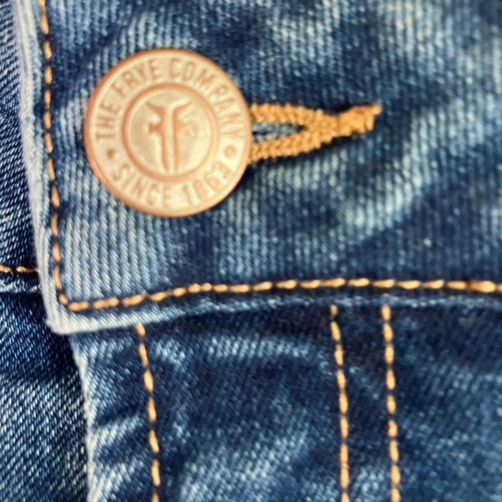 Frye Women's Jeans Size 14/32 Blue Denim Blend Stretch Comfort Fit Classic‎